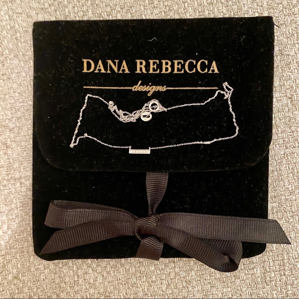 Dana Rebecca Sylvie Rose Bar Necklace